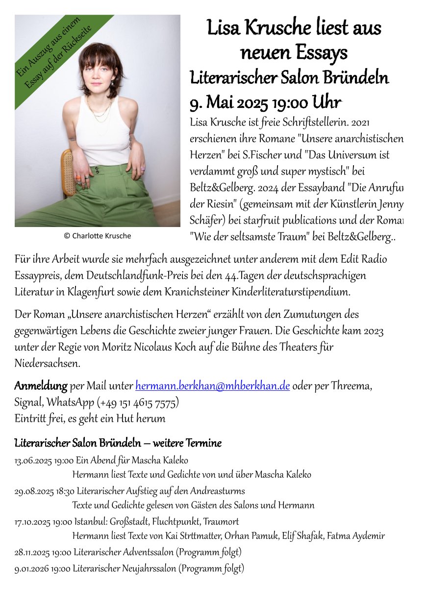 20250509 lisakrusche lesung handzettel 1